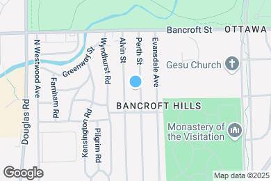 Map image of the property - 2033 Perth St