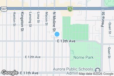 Map image of the property - 1310 N Moline St