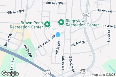 Map image of the property - 822 2nd St SW