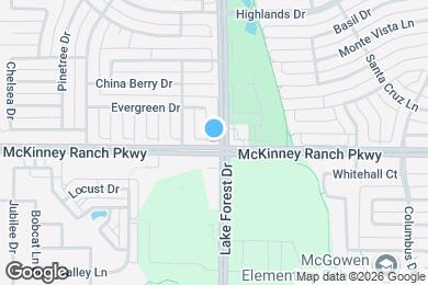 Map image of the property - 3933 Evergreen Ct