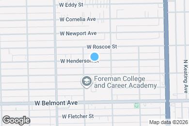 Map image of the property - 5039 W Henderson St