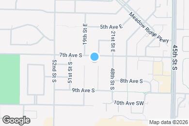 Map image of the property - 715 49th St S