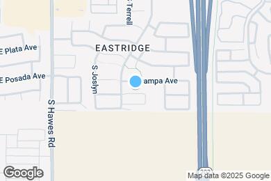 Map image of the property - 8624 E Posada Ave