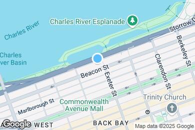 Map image of the property - 290 Beacon St