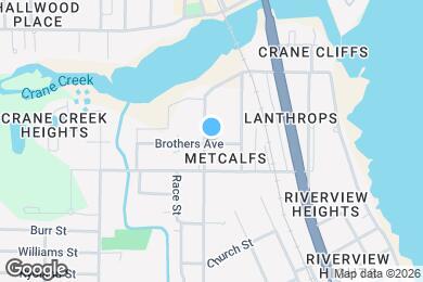 Map image of the property - 1002 Brothers Ave.