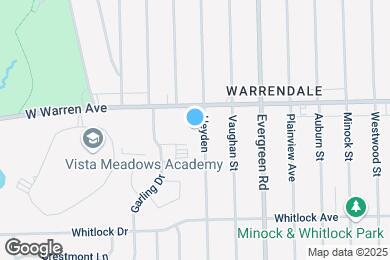 Map image of the property - 6901 Heyden St