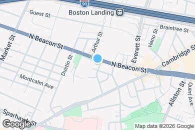 Map image of the property - 80 N Beacon St