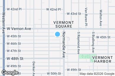 Map image of the property - 1424 W 45th St