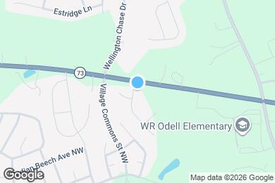 Map image of the property - 2019 Cypress Village Dr NW