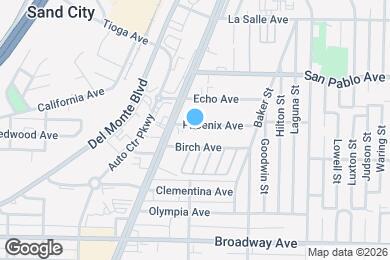 Map image of the property - 1132-1136 Phoenix Ave