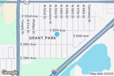 Map image of the property - 3609 N 53rd St