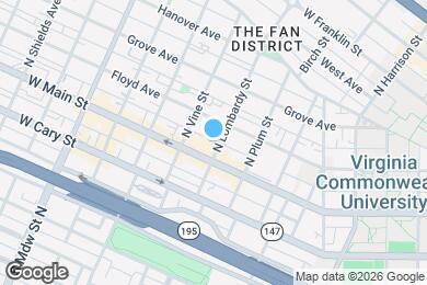 Map image of the property - 1599 Yellowglen Dr
