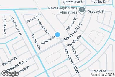 Map image of the property - 98 Milwaukee Blvd