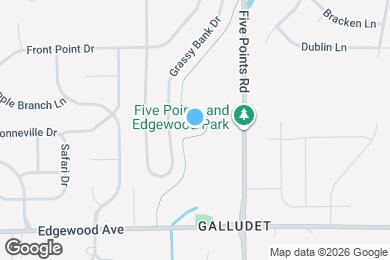 Map image of the property - 6847 Tadpole Ct