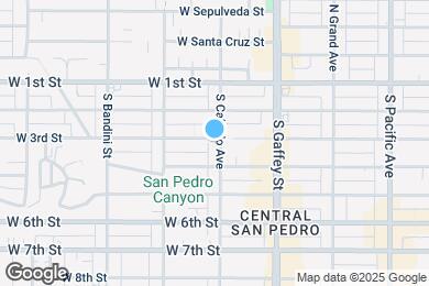 Map image of the property - 301 S Cabrillo Ave