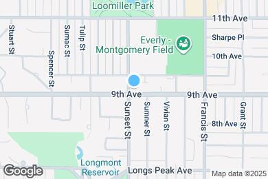Map image of the property - 1710 9th Ave