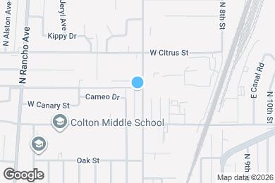 Map image of the property - 1417 N Pennsylvania Ave