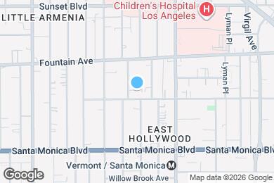 Map image of the property - 1210 N Berendo St