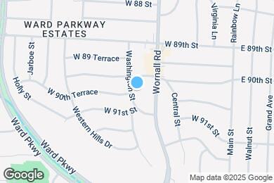 Map image of the property - 9007 Washington St