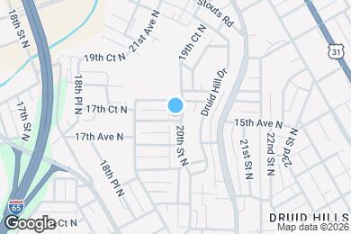 Map image of the property - 1576 20th St N