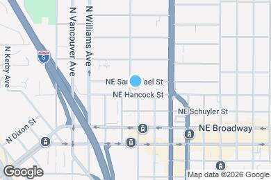 Map image of the property - 109 NE Hancock St