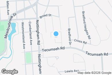 Map image of the property - Maplewood Apartments