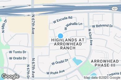Map image of the property - 6482 W Matilda Ln