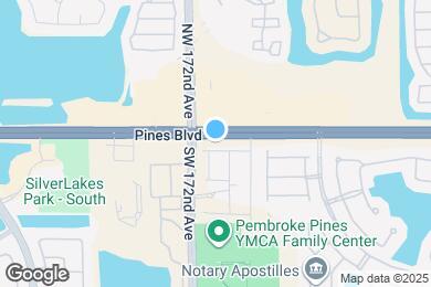 Map image of the property - 17160 SW 1st St