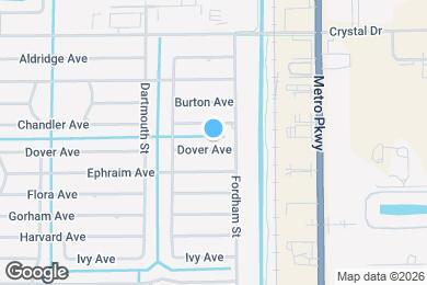 Map image of the property - 2437 Dover Ave