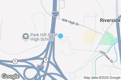 Map image of the property - Riverside Heights Apartments