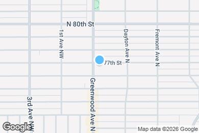 Map image of the property - 311 N 77th St