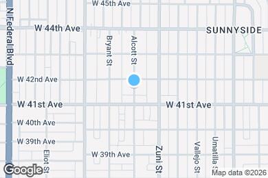 Map image of the property - 4135 Alcott Street