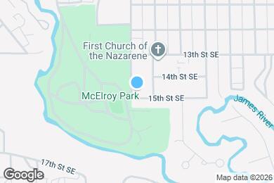 Map image of the property - 503 15th St SE