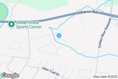 Map image of the property - 1107 Saddle Creek Dr