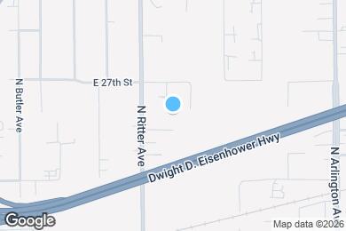 Map image of the property - 2607 N Layman Ave