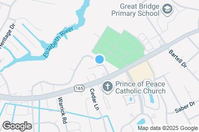 Map image of the property - 601 Sedgefield Ct