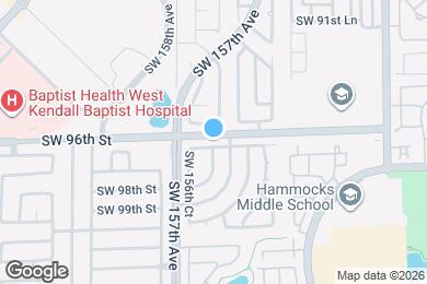 Map image of the property - 15543 SW 96th Terrace