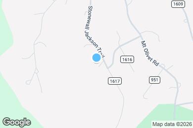 Map image of the property - 600 Stonewall Jackson Trail