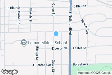 Map image of the property - 713 Gates St