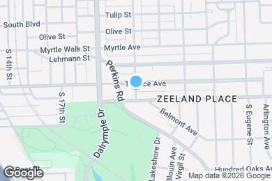 Map image of the property - 1330 Camellia Ave