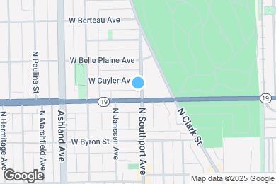 Map image of the property - 4008 N Southport Ave