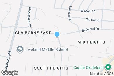 Map image of the property - 501 Mohican Dr