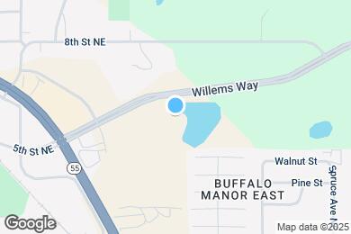 Map image of the property - The Crossings at Willems Way