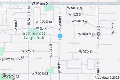 Map image of the property - 1426 W 400 S