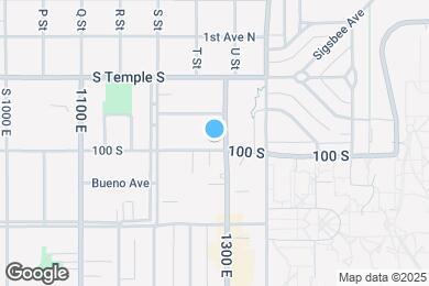 Map image of the property - 1269 E 100 S