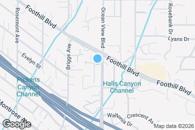 Map image of the property - 4447 Oceanview Blvd