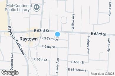 Map image of the property - Estes on Ash