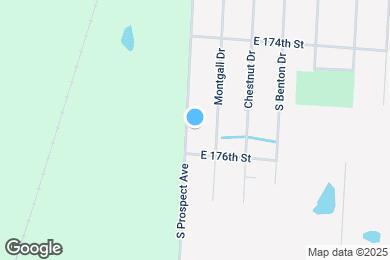 Map image of the property - 17507 S Prospect Ave
