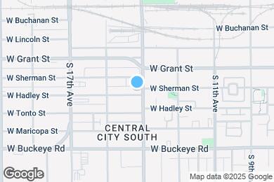Map image of the property - 1506 W Hadley St