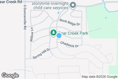 Map image of the property - 1703 Chadwick Dr